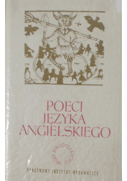 Poeci Języka Angielskiego Tom I