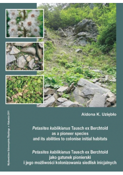 Petasites kablikianus Tausch ex Berchtold as a pioneer species and its abilities to colonise inital habitats