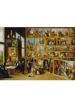 Puzzle 1000 Kolekcja sztuki w Brukseli