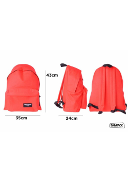 Plecak Sampack pomarańczowy