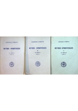 Oeuvres Spirituelles 3 tomy