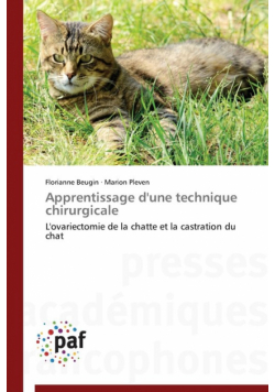 Apprentissage d'une technique chirurgicale