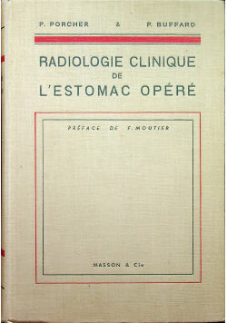 Radiologie Clinique de L Estomac Opere
