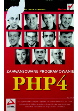 Zaawansowane programowanie PHP4