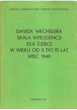 Davida Wechslera skala inteligencji dla dzieci w wieku od 5 do 15 lat