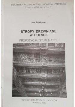 Stropy drewniane w Polsce