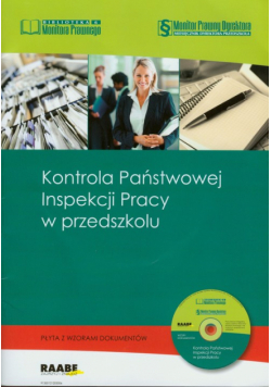Kontrola Państwowej Inspekcji Pracy w przedszkolu z płytą CD