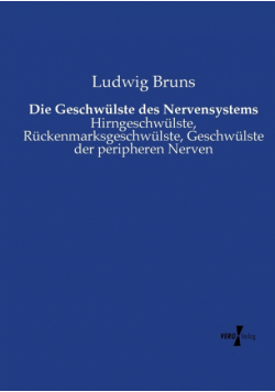 Die Geschwülste des Nervensystems