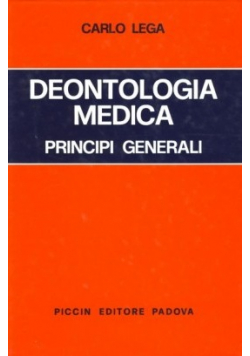 Deontologia Medica Principi Generali