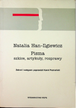 Pisma szkice artykuły rozprawy