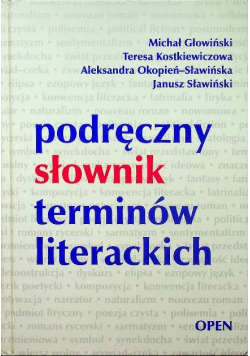 Podręczny słownik terminów literackich