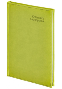 Kalendarz nauczyciela B5 2021/2022 tyg. seledynowy