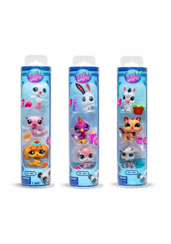 Littlest Pet Shop Zestaw 3 figurek seria 2 mix