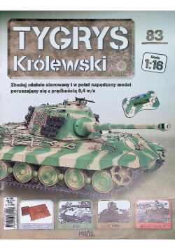 Kolekcja Tygrys Królewski Czołg Nr 83 / 23