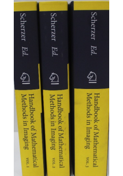 Handbook of Mathematical Methods in Imaging  Tom 1 do 3