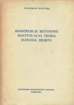 Konstrukcje betonowe kontynualna