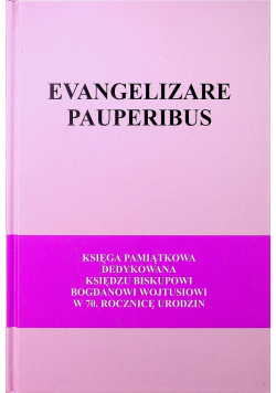 Evangelizare pauperibus