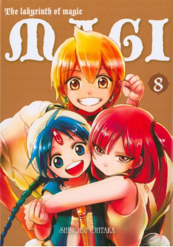 Magi The Labyrinth of Magic Tom 8