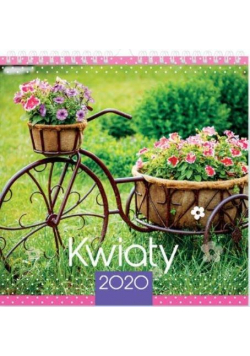 Kalendarz 2020 planszowy 32x32 Kwiaty