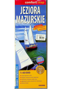 Jeziora Mazurskie Mapa żeglarska 1 :  60 000