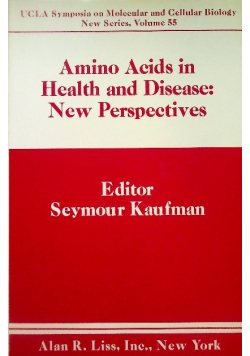 Amino Acids in Health and Disease: New Perspectives
