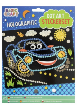 Zestaw naklejek holograficznych SAMOCHÓD