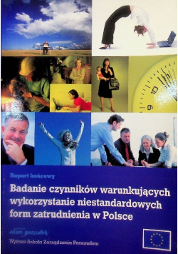 Badanie czynników warunkujących wykorzystanie niestandardowych form zatrudnienia w Polsce