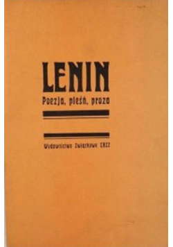 Lenin Poezja pieśń proza