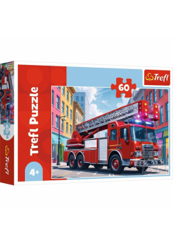 Puzzle 60  Wóz Strażacki 17405