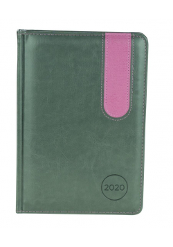 Kalendarz 2020 A5 Elegance szary/fiolet ASTRA