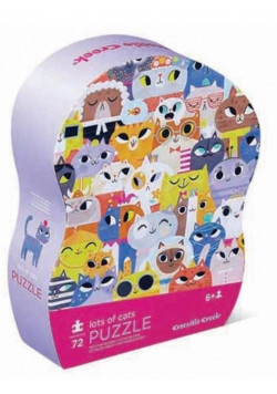 Puzzle 72 el. - Koty niezliczona ilość
