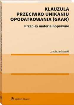 Klauzula przeciwko unikaniu opodatkowania (GAAR)