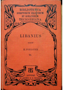 Libanius 1911r