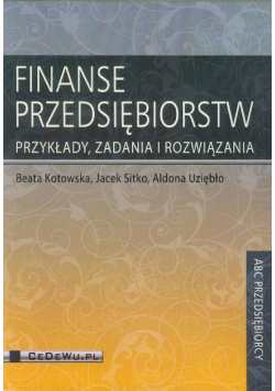 Finanse przedsiębiorstw
