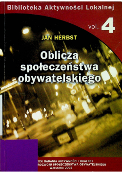 Oblicza społeczeństwa obywatelskiego