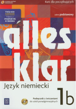 Alles klar 1B: Podręcznik z ćwiczeniami + CD