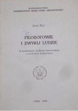 Filozofowie i zwykli ludzie