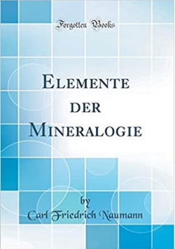 Elemente Der Mineralogie  reprint z 1808r