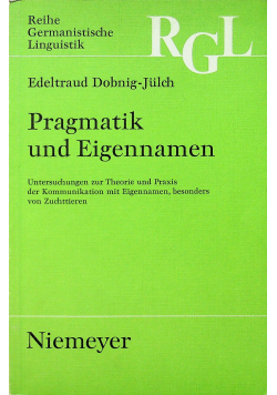 Pragmatik und eigennamen