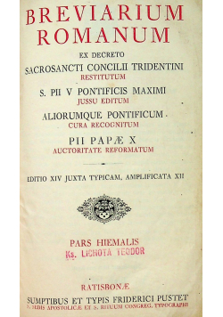 Breviarium Romanum