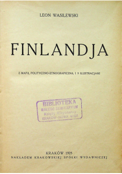 Finlandja 1925 r
