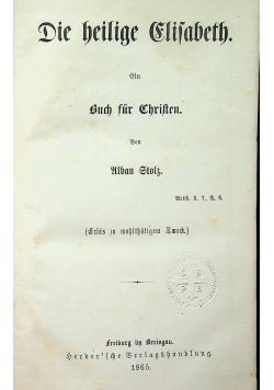 Die heilige Elisabeth 1865 r