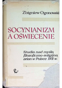 Socynianizm a oświecenie