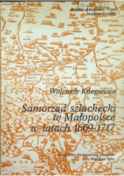 Samorząd szlachecki w Małopolsce w latach 1669-1717