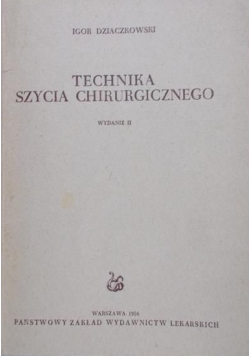 Technika szycia Chirurgicznego