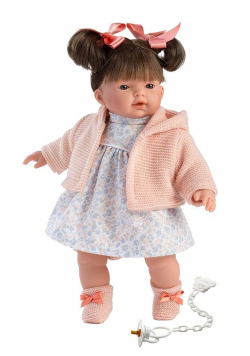 Lalka 33104 Rita płacząca różowa 33cm