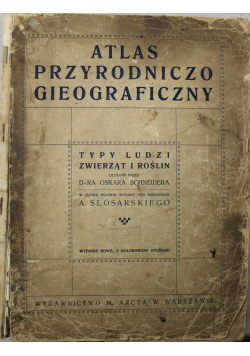 Atlas przyrodniczo gieograficzny 1900 r.