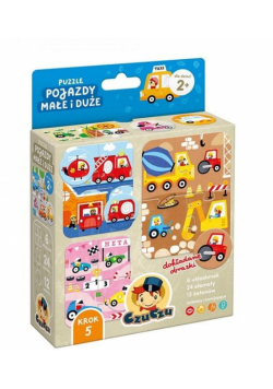 Puzzle Pojazdy małe i duże CzuCzu