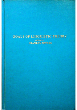 Goals of Linguistic Theory