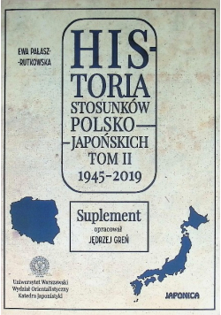 Historia stosunków polsko japońskich Tom II